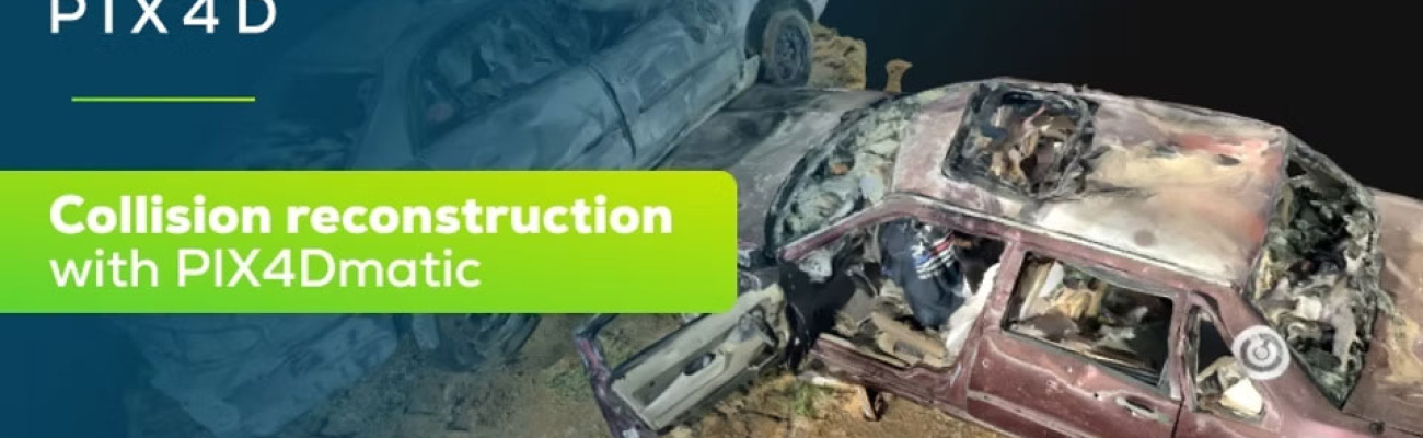 Collision reconstruction with PIX4Dmatic